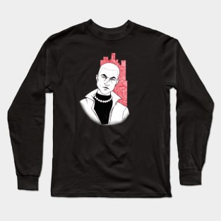 Mysterious Man's Portrait Long Sleeve T-Shirt